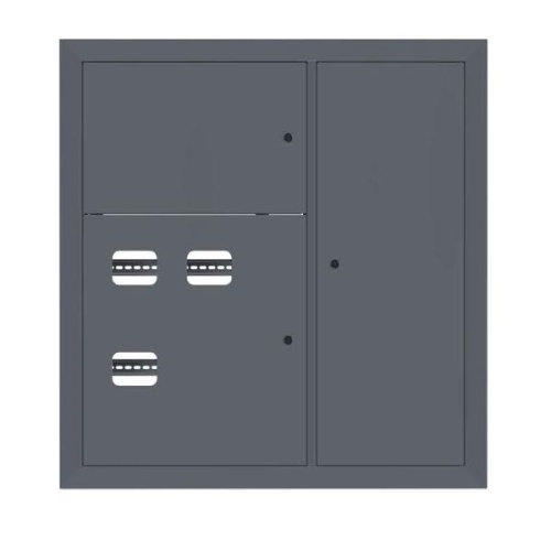 Щит этажный 3 кв. RAL7024 (1000х950х150) EKF PROxima Щит этажный 3 кв. RAL7024 (1000х950х150) EKF PROxima