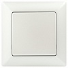 Выключатель Intro Solo 4-101-06 одноклавишный 10А-250В, IP20, СУ, перламутр