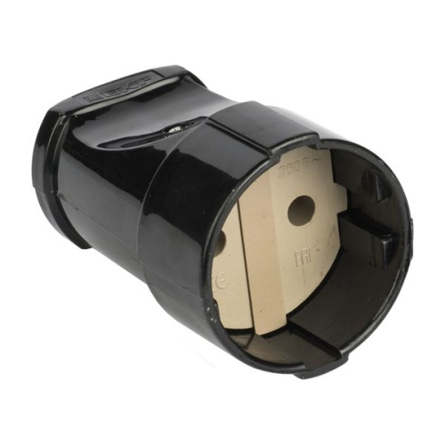 Гнездо штепсельное б/з черн. 10А 250В EKF PROxima Гнездо штепсельное б/з черн. 10А 250В EKF PROxima