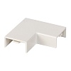 Поворот 90 гр. (20х10) (4 шт) белый EKF-Plast