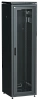 ITK Шкаф сетевой 19" LINEA N 38U 600х600 мм перфорированная передняя дверь черный