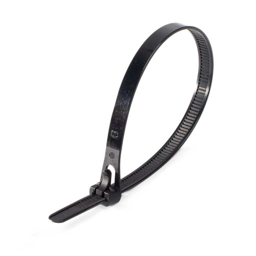 Стяжки нейлоновые КСР 7,5*250 (ч) (100шт.) (Fortisflex)