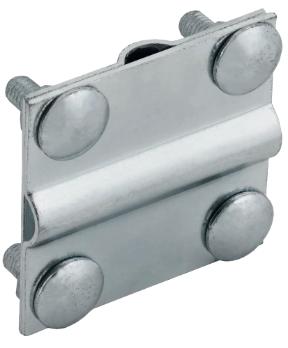 Заж. крес. пол./пр.-пол./пр. 40/12мм оц. сталь HDZ IEK Заж. крес. пол./пр.-пол./пр. 40/12мм оц. сталь HDZ IEK