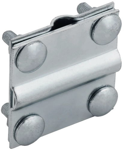 Заж. крес. с раз. пол./пр.-пол./пр. 30/8мм оц. сталь HDZ IEK Заж. крес. с раз. пол./пр.-пол./пр. 30/8мм оц. сталь HDZ IEK