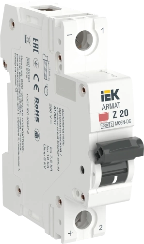 ARMAT Авт. выкл. M06N-DC 1P Z 20А IEK