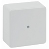 Распаячная коробка ЭРА BS-W-100-100-50 без клеммы 100х100х50мм белая IP40