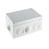 JBS210 Коробка распределительная о/п,210х150х100мм, без галогогена, 8 вых., 4 муфты, IP55 Экопласт
