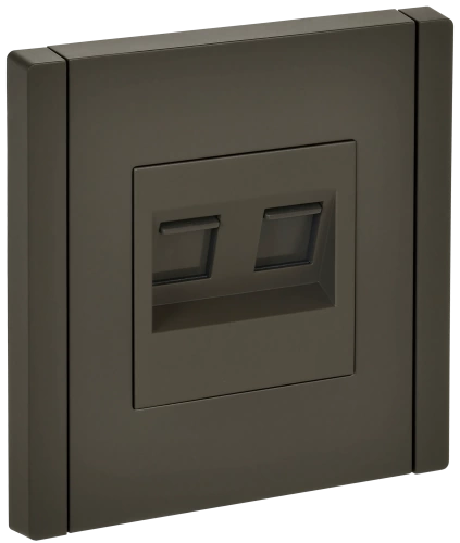 FORTE&PIANO Роз. комп. 2-ая RJ45 кат.5E FP333 сер. IEK