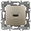 12-3114-04 Эл/ус ЭРА Розетка HDMI, IP20, Эра12, шампань