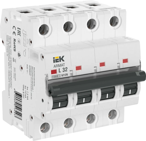 ARMAT Авт. выкл. M10N 4P L 32А IEK