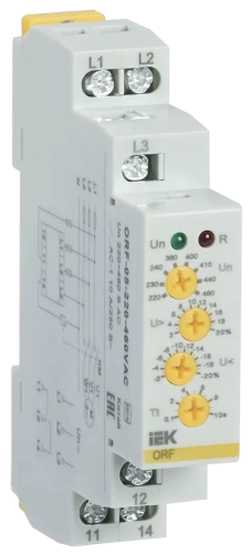 Реле фаз ORF 05. 3ф 220-460 В AC (кр. 1шт.) ИЭК