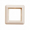 W59 AQUA 1-постовая РАМКА, IP44, СЛОНОВАЯ КОСТЬ