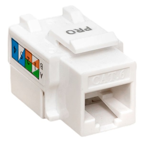 Модуль Keystone TERACOM PRO Cat.6 RJ-45 неэкранированный 110 IDC 90 градусов белый Модуль Keystone TERACOM PRO Cat.6 RJ-45 неэкранированный 110 IDC 90 градусов белый