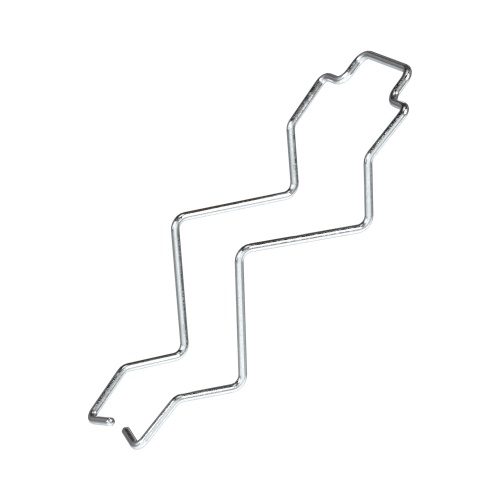 Металлический фиксатор для реле серии IR на 1 и 2 контактные группы с тест-кнопкой, установка в  колодоки IR-B1/B2-SC/PT