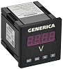 Вольтметр цифр. щит. 1-ф. DO RS-485 72х72 LED GENERICA