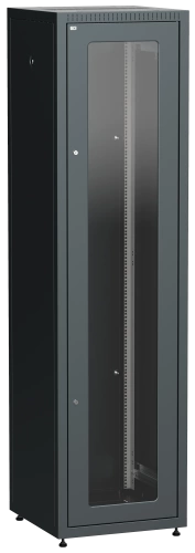 ITK Шкаф LINEA E 42U 600х600мм двери 2шт стек. и метал. чер. ITK Шкаф LINEA E 42U 600х600мм двери 2шт стек. и метал. чер.