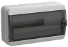 TEKFOR Корпус пласт. КМПн-18 IP65 черн. прозр. дверь IEK