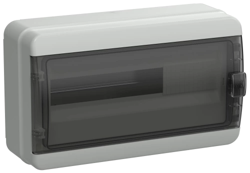 TEKFOR Корпус пласт. КМПн-18 IP65 черн. прозр. дверь IEK TEKFOR Корпус пласт. КМПн-18 IP65 черн. прозр. дверь IEK