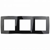 12-5003-06 Эл/ус ЭРА Рамка на 3 поста, Эра12, чёрный