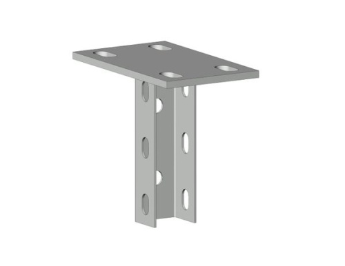 Кронштейн потолочный одинарный 115 мм HDZ (2.5 мм) EKF Кронштейн потолочный одинарный 115 мм HDZ (2.5 мм) EKF