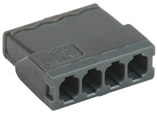 Строител.-монтаж. клемма СМК 772-244 с пастой (4шт/упак) IEK