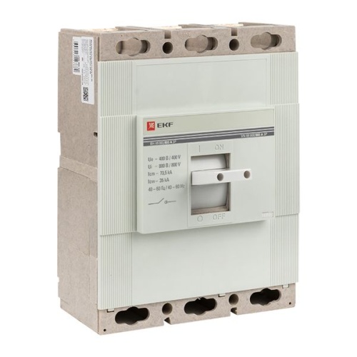 Выключатель нагрузки ВН-99 800/800А 3P EKF PROxima Выключатель нагрузки ВН-99 800/800А 3P EKF PROxima