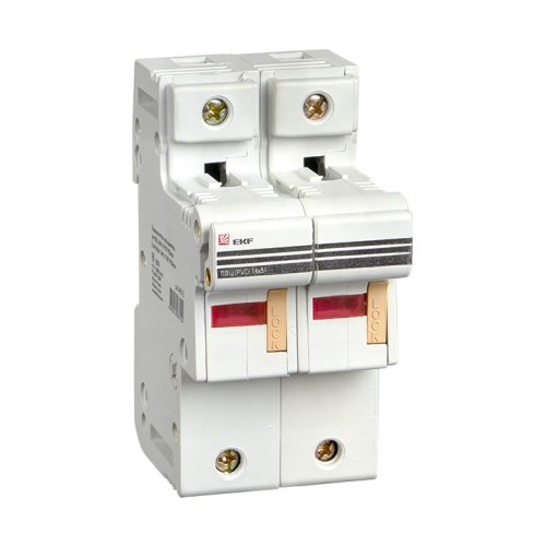 Предохранитель-разъединитель для ПВЦ 14x51 2P (с индикацией) EKF Предохранитель-разъединитель для ПВЦ 14x51 2P (с индикацией) EKF