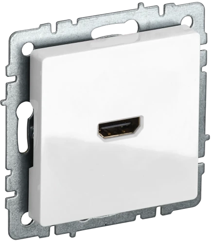 BRITE Роз. HDMI РHDMI-0-БрБ бел. IEK