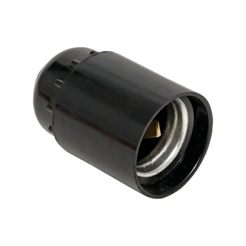 Патрон карболитовый подвесной Е27 черн. индивидуальный пакет EKF Патрон карболитовый подвесной Е27 черн. индивидуальный пакет EKF