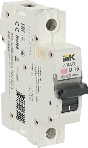 ARMAT Авт. выкл. M10N 1P D 16А IEK