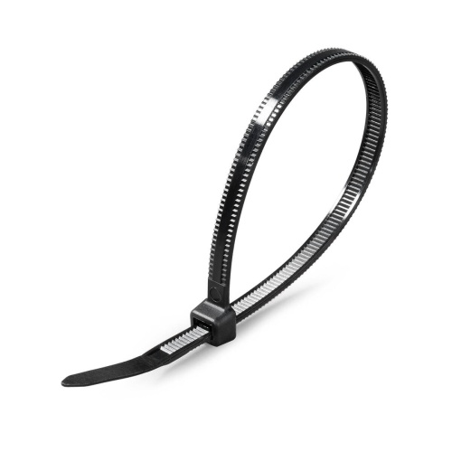 Стяжка нейлоновая КСС «MULTILOCK» 5х300 (черн) (100шт) (Fortisflex)