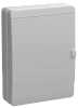 TEKFOR Корпус пласт. КМПн-54 IP65 сер. непрозр. дверь IEK