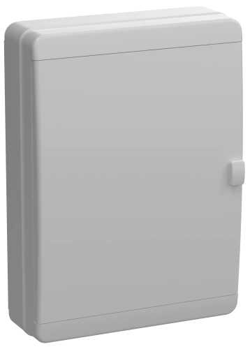 TEKFOR Корпус пласт. КМПн-54 IP65 сер. непрозр. дверь IEK