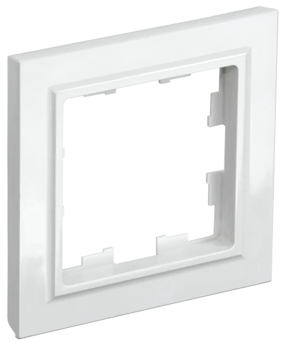 BRITE Рамка 1-мест. РУ-1-БрБ бел. BRITE Рамка 1-мест. РУ-1-БрБ бел.