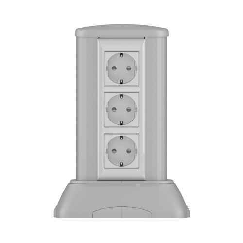 Миниколонна алюминиевая, 0.25м, цвет темно-серебристый (упак. 1 шт) Миниколонна алюминиевая, 0.25м, цвет темно-серебристый (упак. 1 шт)