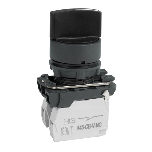 C5-S-25 Переключатель 2 положения пластик 1НО+1НЗ XB5AD25