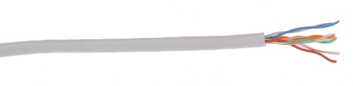 Кабель ITK ШПД U/UTP кат. 5E 4 пары PVC серый (кр. 100м)