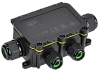 Коробка распред. герметичная WTP-405 6 вводов IP68 IEK