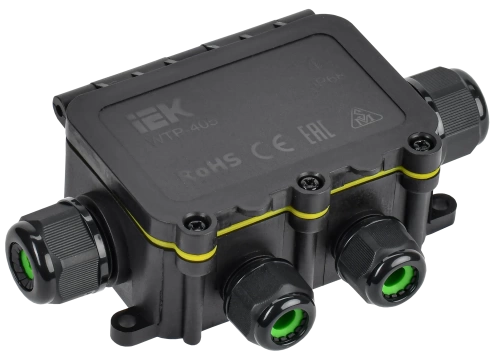 Коробка распред. герметичная WTP-405 6 вводов IP68 IEK