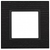 14-5301-05 Эл/ус ЭРА Рамка на 1 пост, дерево, Эра Elegance, чёрн.дерево+антр