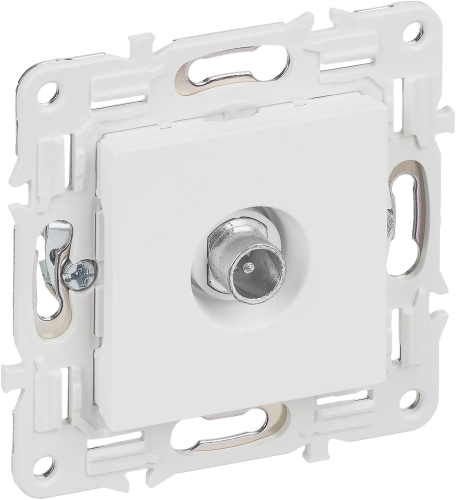 SKANDY Роз. TV проходная SK-A17W арк. бел. IEK SKANDY Роз. TV проходная SK-A17W арк. бел. IEK