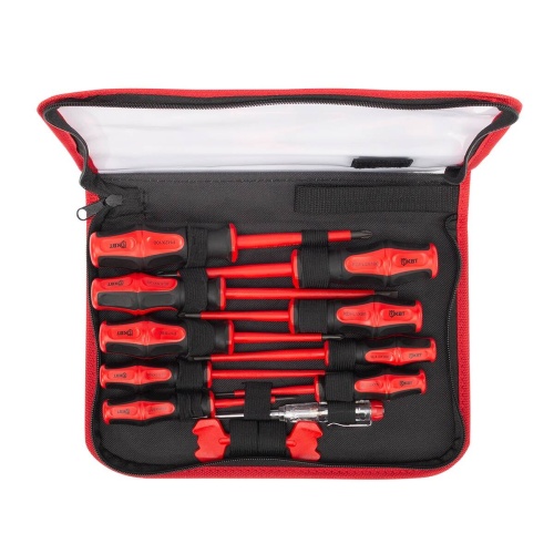 Набор диэлектрических отверток НИО-12 серия ПРОФИ (КВТ) Набор диэлектрических отверток НИО-12 серия ПРОФИ (КВТ)