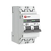 Автоматический выключатель 2P 1А (D) 6кА ВА 47-63M без теплового расцепителя EKF PROxima