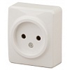 11-2201-02 Эл/ус ЭРА Розетка 2P, 16A-250В, IP20, ОУ, Эра Эксперт, сл.кость