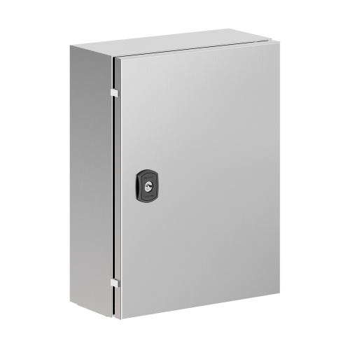 Корпус навесной STH с М/П из нержавеющей cтали AISI316 ВхШхГ 400x300x150 мм, с фланцем Корпус навесной STH с М/П из нержавеющей cтали AISI316 ВхШхГ 400x300x150 мм, с фланцем