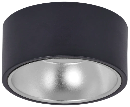 Светильник 4017 накл. потолочн. GX53 черный/хром IEK