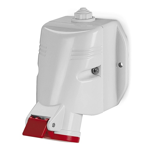 Розетка настенная с безвинтовыми клеммами IP44 32A 3P+E+N 400В (упак. 10 шт)