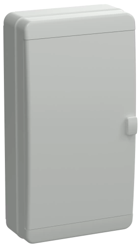 TEKFOR Корпус пласт. КМПн-36 IP65 сер. непрозр. дверь IEK