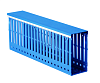 Короб перфорированный, синий RL6 80x80 (упак. 24 м)