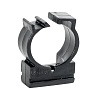 CFC20G Держатель с защелкой для труб D20мм, цвет чёрный (1уп = 100шт) Экопласт